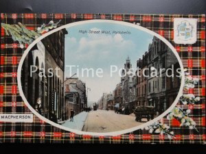 c1908 - MacPherson Tartan - Edinburgh: PORTOBELLO High Street West