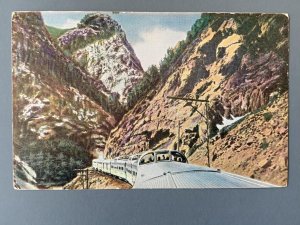 California Zephyr Train CA Litho Postcard A1154090503