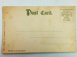 Vintage Postcard 1900's U.S. Naval Training Station Sham Battle Newport RI