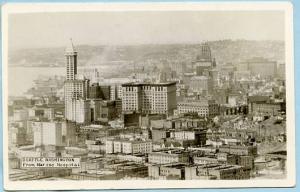 WA - Seattle, Bird's Eye View from Marine Hospital    *RPPC