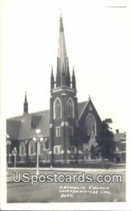 Real Photo -Catholic Church - Watsonville, California CA  