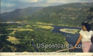 Columbia River Gorge - Beacon Rock, Washington WA  