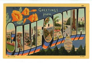 Large Letter - California