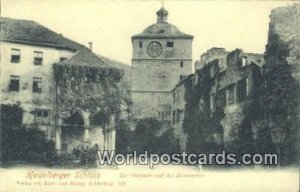 Der Wartturm und der Ludwigsbau Heidelberger Schloss Germany Unused 