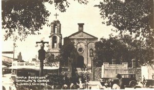 Mexico Guadalupe Church Ciudad Juárez RPPC 03.70 