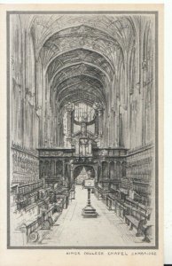 Cambridgeshire Postcard - King's College Chapel, Cambridge - Ref TZ9275