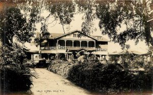 c1920 RPPC Postcard; Hilo Hotel, Hilo T.H. Hawaii Unposted Nice