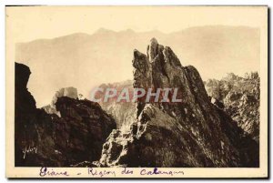 Old Postcard Region of Piana Calanche