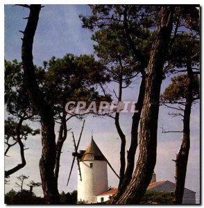 Postcard Modern Noirmoutier a Mills Island