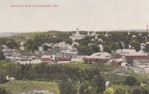 DARLINGTON, Wisconsin, 1900-1910s; Bird's-Eye View