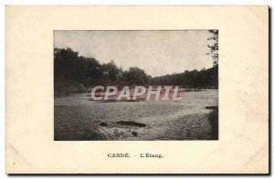 Old Postcard Cande L & # 39Etang