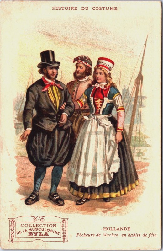 Histoire Du Costume Hollande Collection De La Musculosine Byla Advertising C092