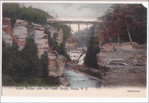 Lower Bridge, Fall Creek Gorge, Ithaca NY