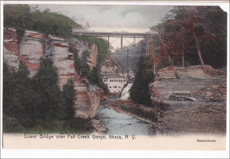 Lower Bridge, Fall Creek Gorge, Ithaca NY