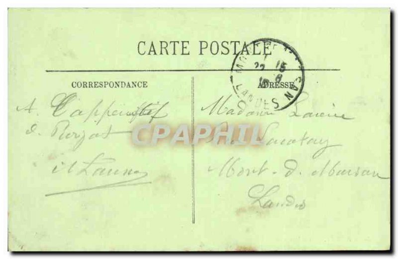 Old Postcard Royat Kursaal