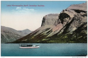 Lake Minnewanka, BANFF (Alberta), Canada, 1900-1910s