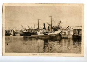 247369 FRANCE BREST Rescue Tug ship IROISE Vintage postcard