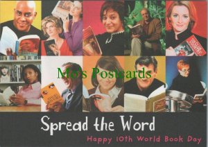 Advertising Postcard - Spread The Word - World Book Day 2007 - RR11140