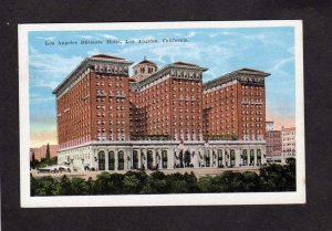 CA Biltmore Hotel Los Angeles California Postcard