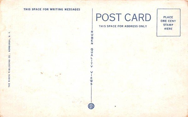 Rustic Bridge Middletown, New York Postcard