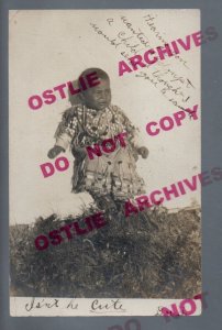 Minnesota RPPC 1906 SIOUX INDIAN BOY Beadwork Tepee Dakota Chippewa Ojibway MN