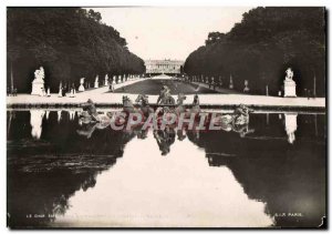 Postcard Old Large Format The tank embourb castle Perspective Versailles 17 *...