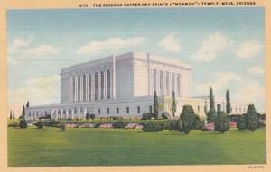 Arizona Mesa The Arizona Latter Day Saints Mormon Temple Curteich
