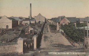 Rosario De Santa Fe Barrio De Los Galleres Argentina Old Postcard