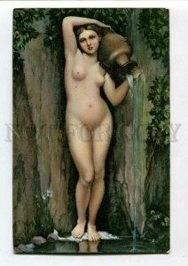 3092621 NUDE Young Woman BELLE w/ Jug BROOK by INGRES vintage