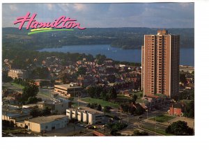 Downtown, Harbour, Hamilton, Ontario, Large 5 X  7 inch Postcard