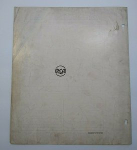 RCA Radiola 16 Replacement Parts Pamphlet 1927 Vintage Radio 4 Sided Ephemera