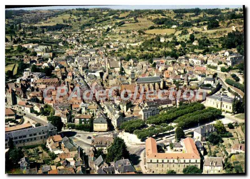 Postcard Modern Sarlat view Gnrale Arian