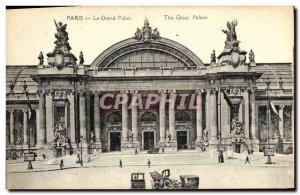 Old Postcard Paris Grand Palais