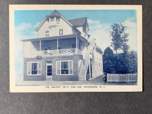 The Jan-Dot 225 E Oak Ave Wildwood NJ Litho Postcard H214782504