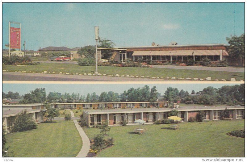 Queens Motor Hotel, Highway No. 2, BELLEVILLE, Ontario, Canada, 40-60's