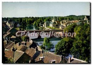 Postcard Modern Nemours (Seine et Marne) Le Chateau des Ducs de Nemours and t...