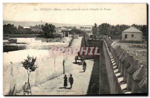 Oudjda -Carte Postale Ancienne General view to the Consulate of France