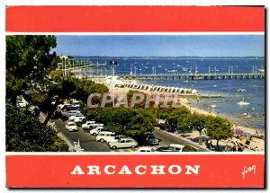 Postcard Modern Basin of Arcachon Gironde the Waterfront