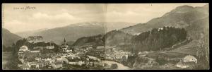 Austria 1909 Murau Panorama(double) J Wesiak Postcard
