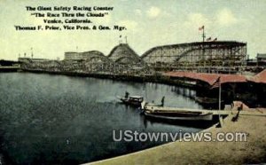 Reproduction - Racing Coaster 1913 - Venice, California CA  