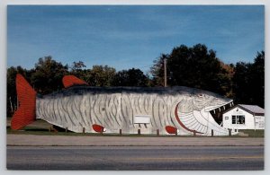 Big Fish Supper Club Bena Minnesota John Margolies Roadside America Postcard X28