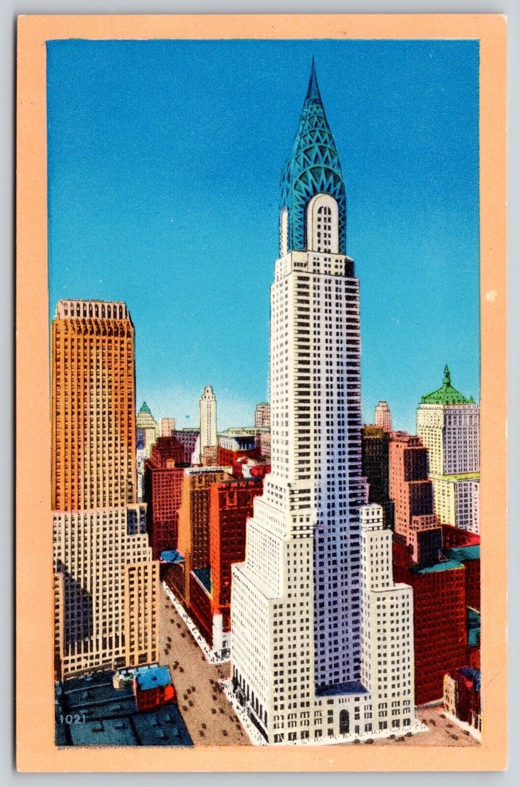 New York City New York Chrysler Building Downtown Landmark Chrome UNP
