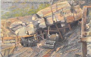 Coal Mining in Anthracite Region Coal Mining, Pennsylvania PA  