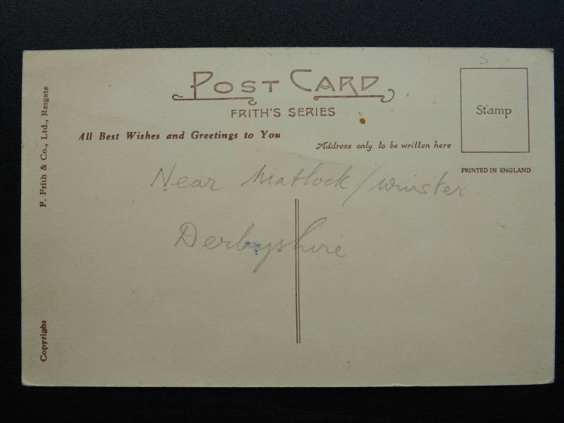 Bakewell ROWSLEY Stanton Woodhouse c1950s Postcard by Frith RSY5