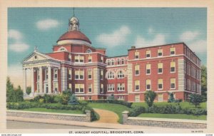BRIDGEPORT, Connecticut, 1930-40s; St. Vincent Hospital