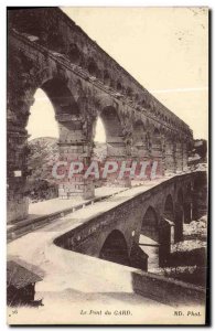 Old Postcard The Pont du Gard