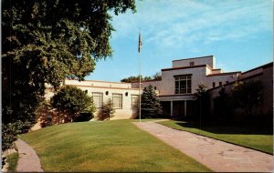 Vtg Santa Fe New Mexico NM State Supreme Court Building Crome View Postcard