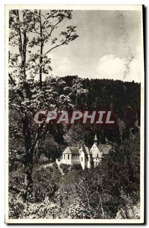 Old Postcard Our Lady of Dusenbach Ribeauville