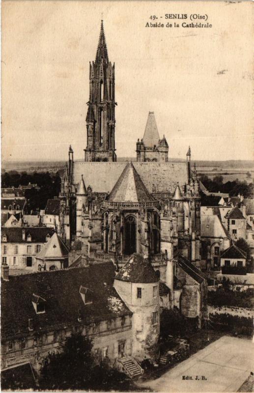 CPA SENLIS - Abside de la Cathedrale (291578)