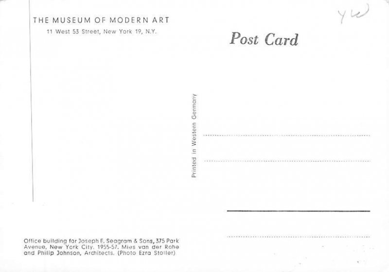The Museum Of Modern Art , New York City  